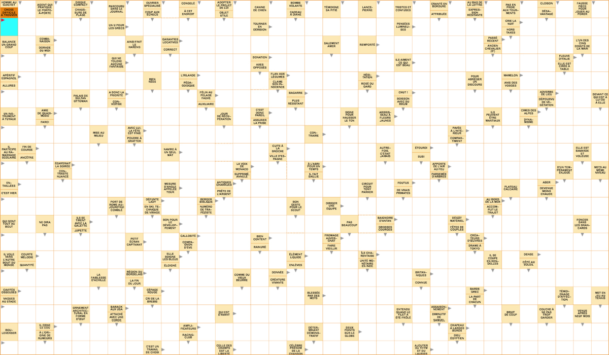  Mots Fléchés Géants Gratuits - Force 4 - 1Er Janvier 2020 avec Jeu 