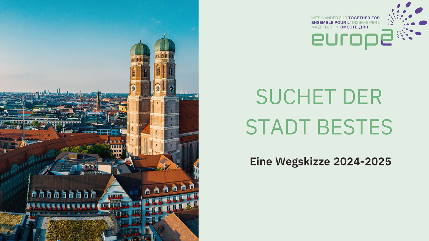  Miteinander wie sonst - München 2025 Bildidee 