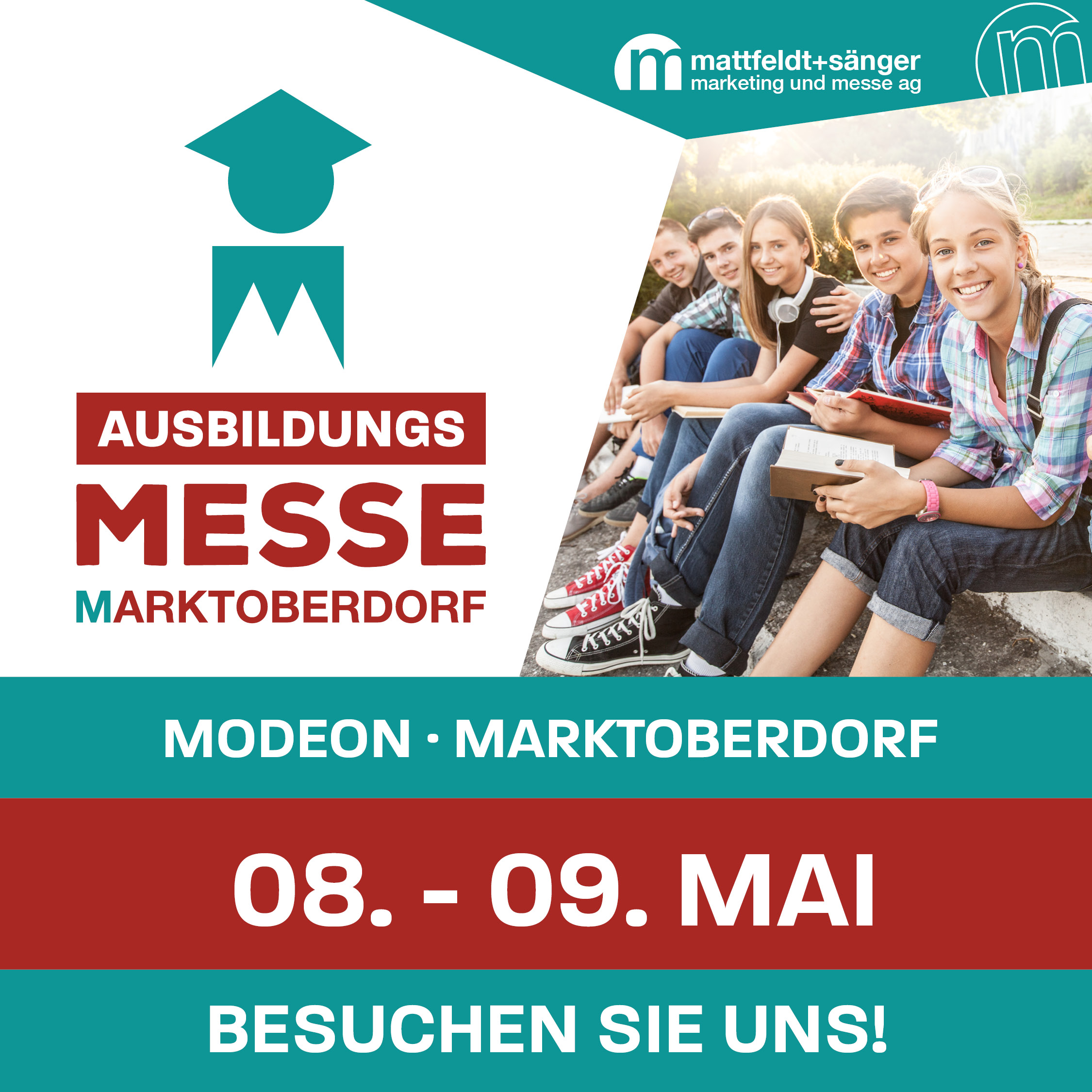  Ausbildungsmesse Marktoberdorf 2025 - BFS Glas und Schmuck Motiv 