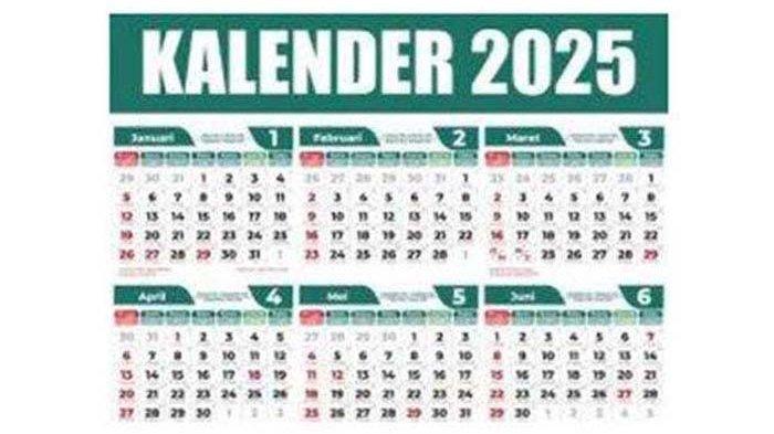  Kalender 2025 Libur Nasional Lengkap Cuti Bersama Tahun 2025, Pekan 