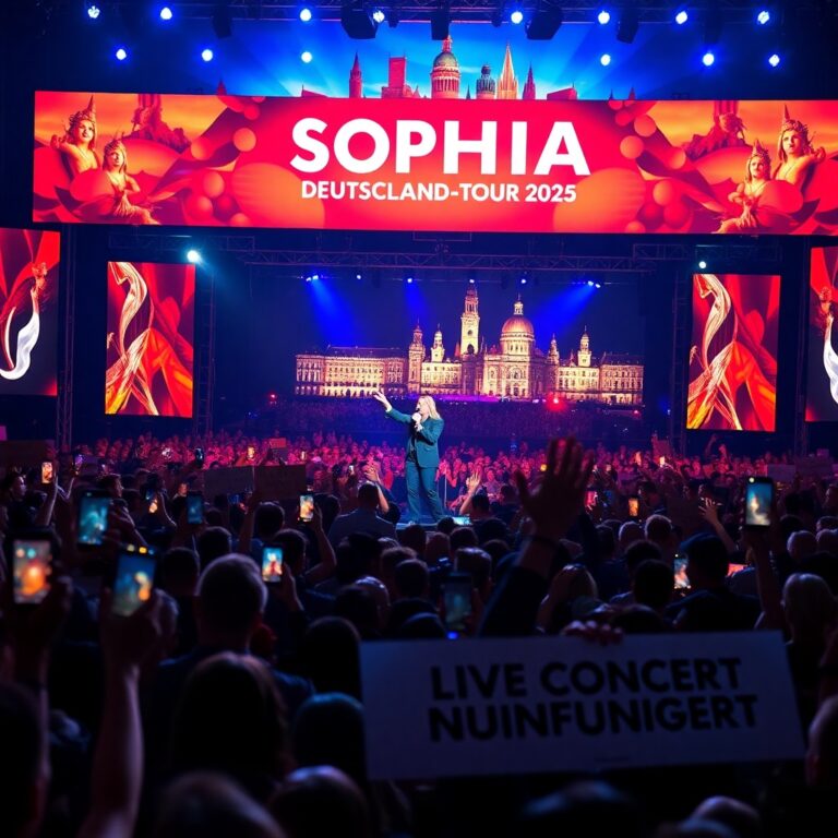  Top-Konzerte 2025: Stars live in Deutschland! Bildidee 