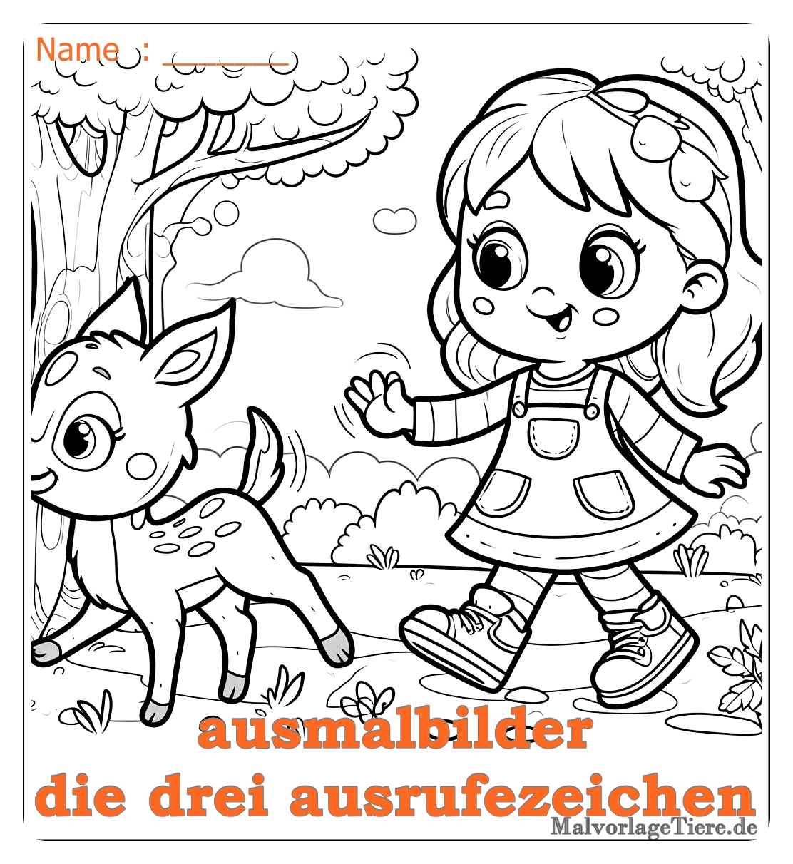  Foto zu ausmalbilder die drei ausrufezeichen 10 by malvorlagetiere.de 