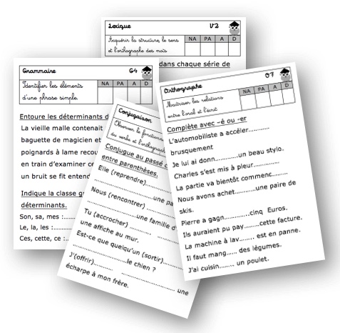  évaluation – La classe de Mallory Bildidee 