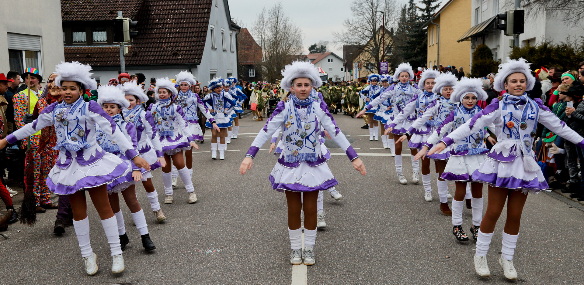  Faschingsumzug 2025 - Gemeinde Ellenberg Illustration 