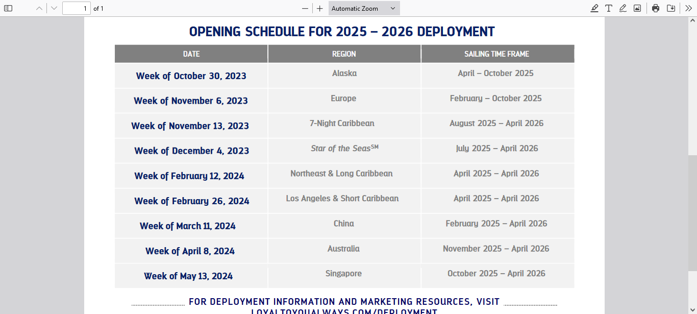  2026 Cruises - Royal Caribbean Discussion - Royal Caribbean Blog 