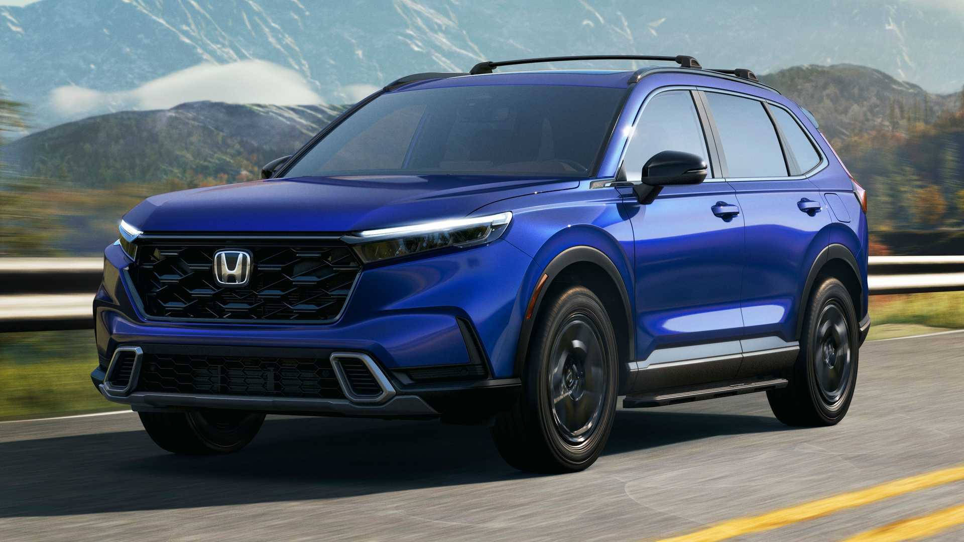  The 2024 Honda Hydrogen Fuel-Cell CR-V Has A Plug-In Battery, Too Motiv 