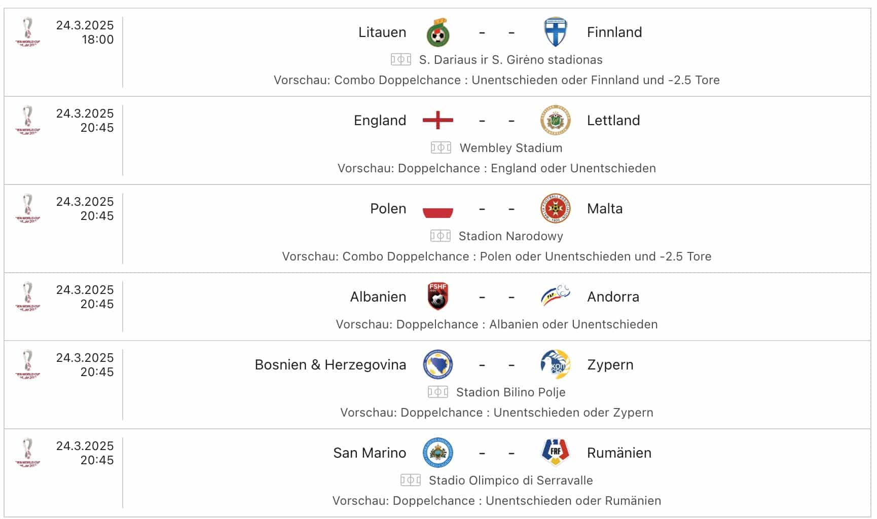  Foto zu Fußball heute Spielplan & Ergebnisse * Wer spielt heute am Montag in 